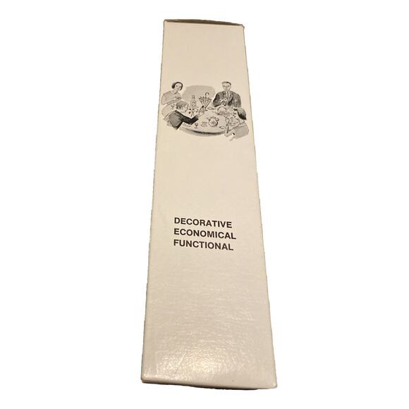 Napkin Holiday Original Box VTG Serviette Weona Designs Dinner Party Holiday - Picture 5 of 8